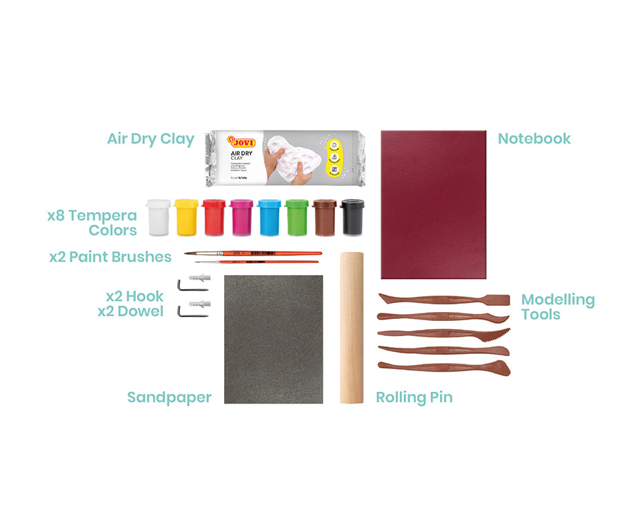 Modelovacia sada JOVI Kraft Poličky 24 ks
