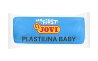 Mäkká prírodná plastelína Jovi My First 10 x 38 g modrá vo vedierku