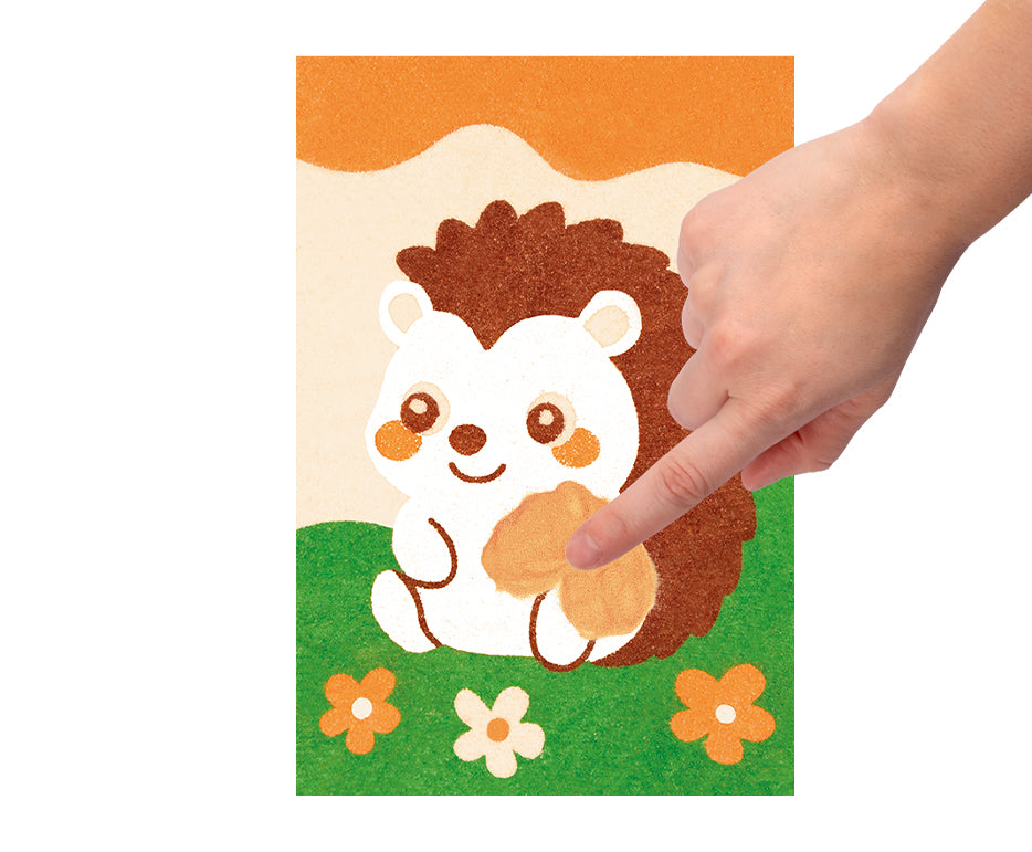 JOVI Play&Fun mini kreatívna sada na maľovanie pieskom – 9 dielov