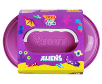 JOVI Play&Fun prírodná plastelína v kufríku Aliens - 50 ks