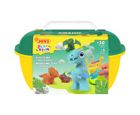 JOVI Play&Fun prírodná plastelína v kufríku Jurassic – sada s príslušenstvom