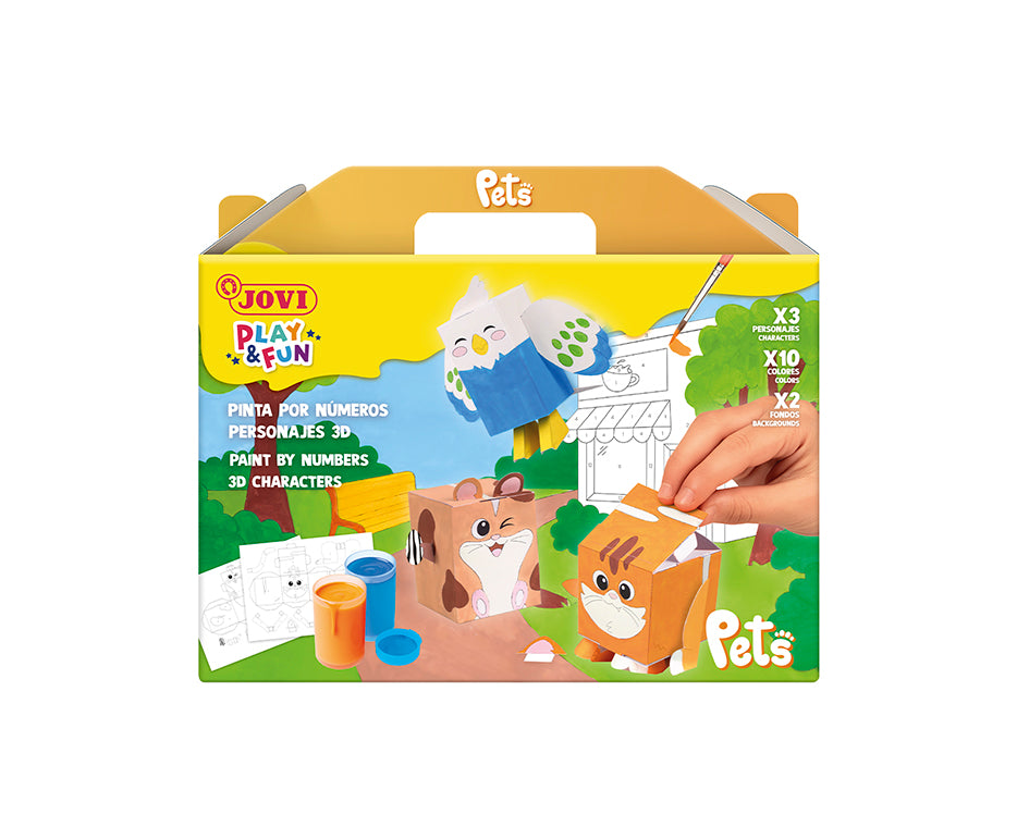 JOVI Play & Fun sada na maľovanie gvašovou temperou 17 ks