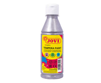 Metalická temperová farba JOVI Premium 250 ml - strieborná