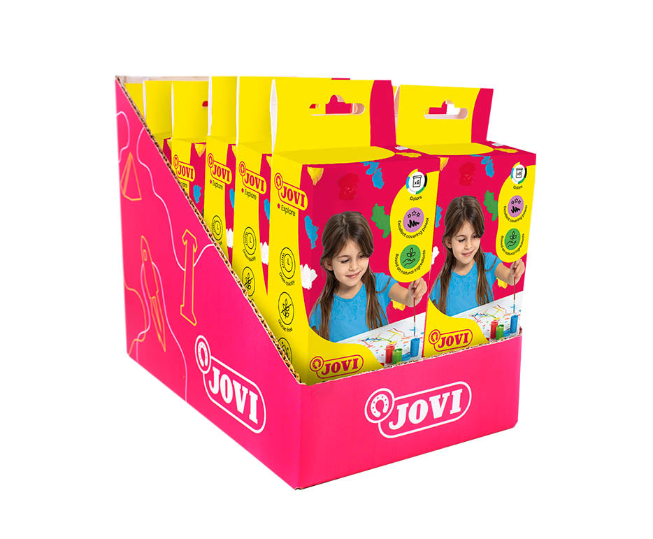Temperové farby JOVI Premium 6 x 15 ml so štetcom