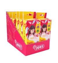 Pastelové temperové farby JOVI Premium 6 x 15 ml so štetcom
