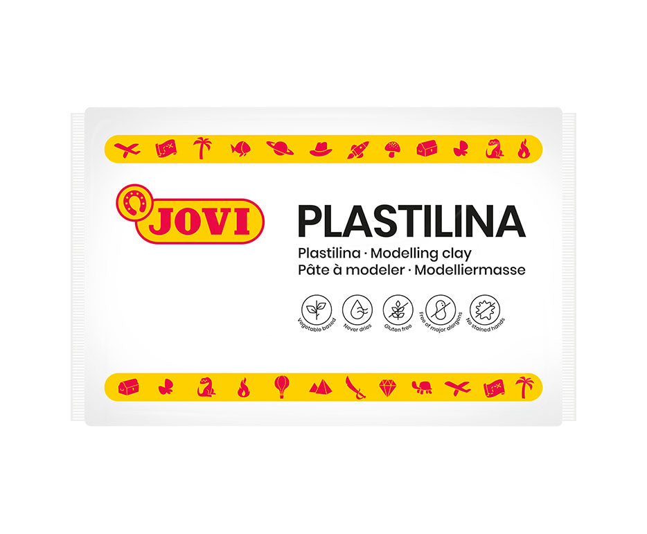 JOVI prírodná plastelína 350 g – biela