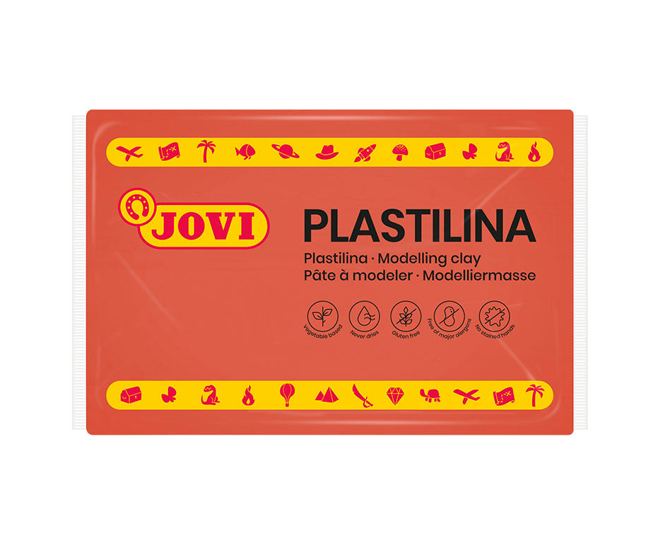 JOVI prírodná plastelína 350 g – hnedá