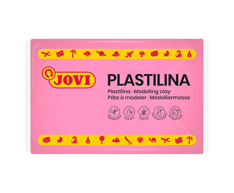 JOVI prírodná plastelína 350 g – ružová