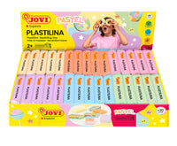 JOVI prírodná plastelína pastelové farby 30 x 50 g