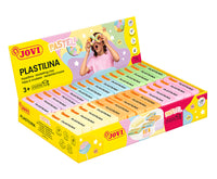JOVI prírodná plastelína pastelové farby 30 x 50 g