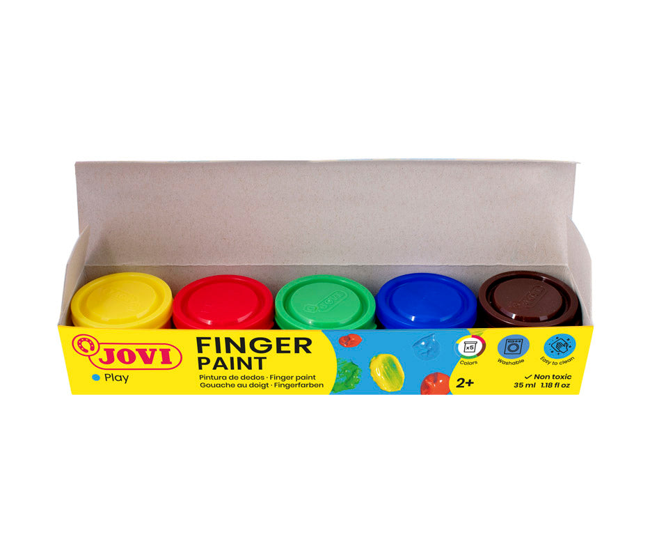 Prstové farby JOVI 5 x 35 ml
