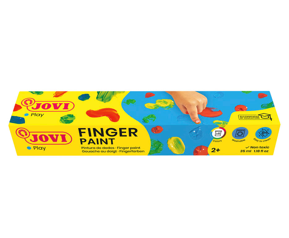 Prstové farby JOVI 5 x 35 ml
