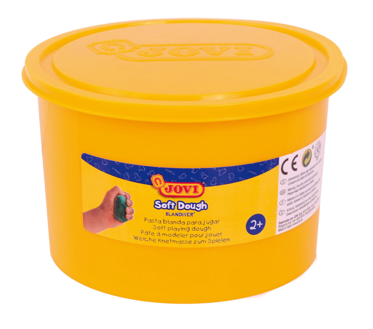 JOVI Soft Dough mäkká modelovacia hmota 460 g – žltá
