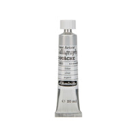 Kaligrafický gvaš Schmincke Calligraphy Gouache 20 ml – 869 strieborná