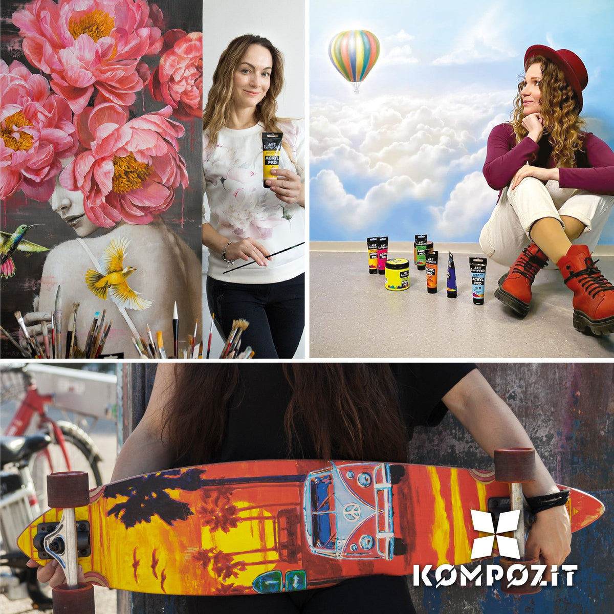 Akrylová farba ACRYL PRO ART Kompozit 75 ml