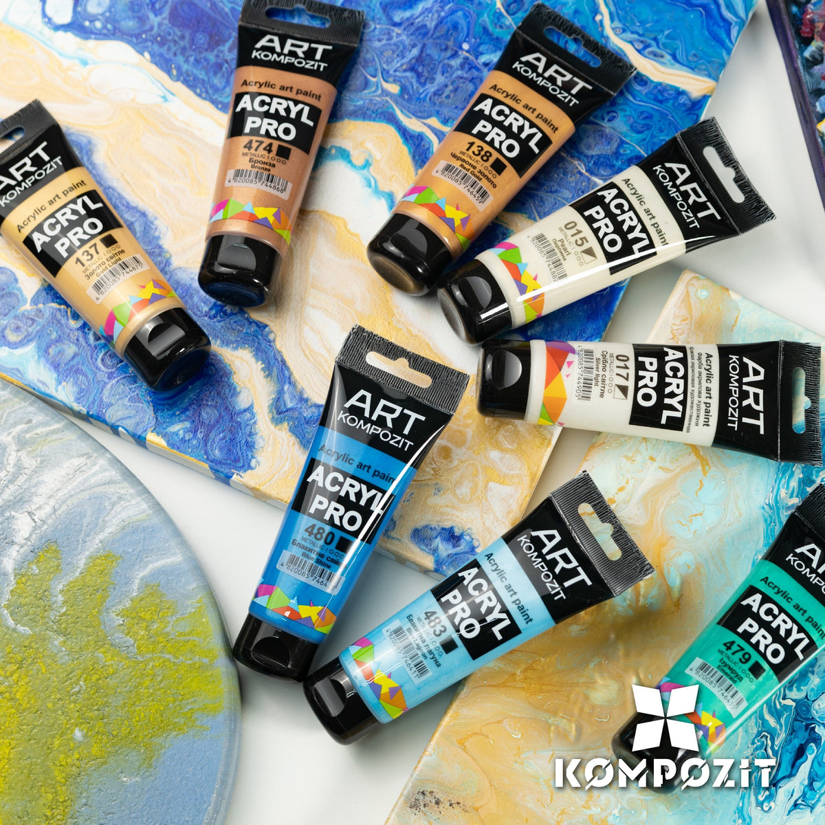 Akrylová farba ACRYL PRO ART Kompozit 75 ml