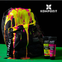 Fluorescenčná akrylová farba ACRYL PRO ART Kompozit 75 ml