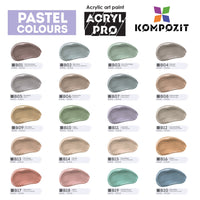 Pastelová akrylová farba ACRYL PRO ART Kompozit 75 ml