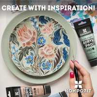 Pastelová akrylová farba ACRYL PRO ART Kompozit 75 ml