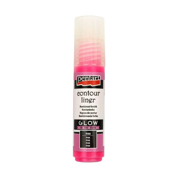 Konturovacia farba žiariaca v tme Pentart 20 ml