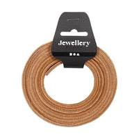 Kožený remienok 3 mm x 2 m – prírodný