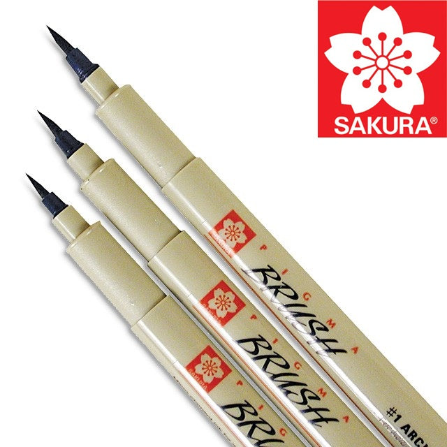 Kreatívne pero SAKURA Pigma Brush | rôzne farby — obrázok 10