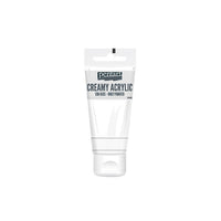 Krémová akrylová farba pololesklá Pentart 200 ml | rôzne odtiene — obrázok 2