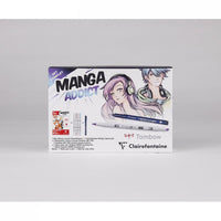 Kresliaca sada na mangu Clairefontaine Manga Addict Tombow A5 - 50 listov