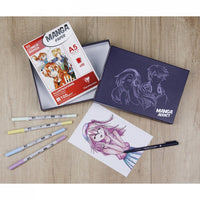 Kresliaca sada na mangu Clairefontaine Manga Addict Tombow A5 - 50 listov