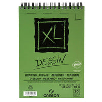 Kresliaci blok Canson XL Dessin A5 160 g 30 listov špirálová väzba