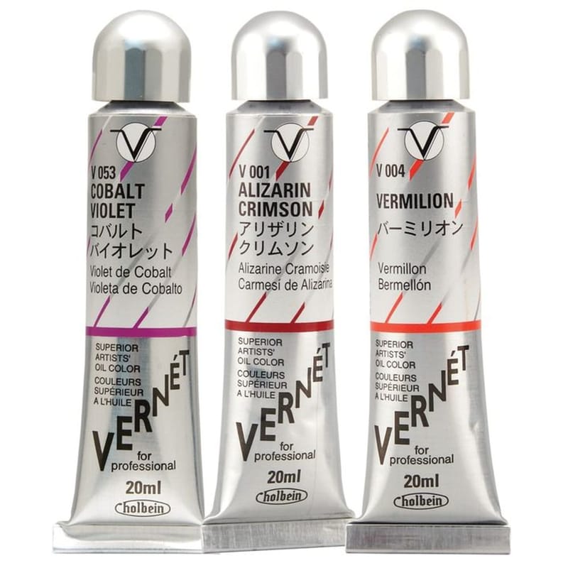 Olejové farby Vernet - Holbein 20 ml