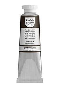 Olejová farba DALER ROWNEY Lukas Studio 37 ml – Van Dyck Brown