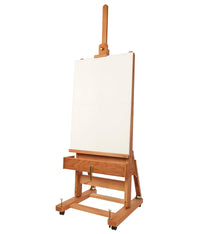 MABEF veľký ateliérový maliarsky stojan s kľukou