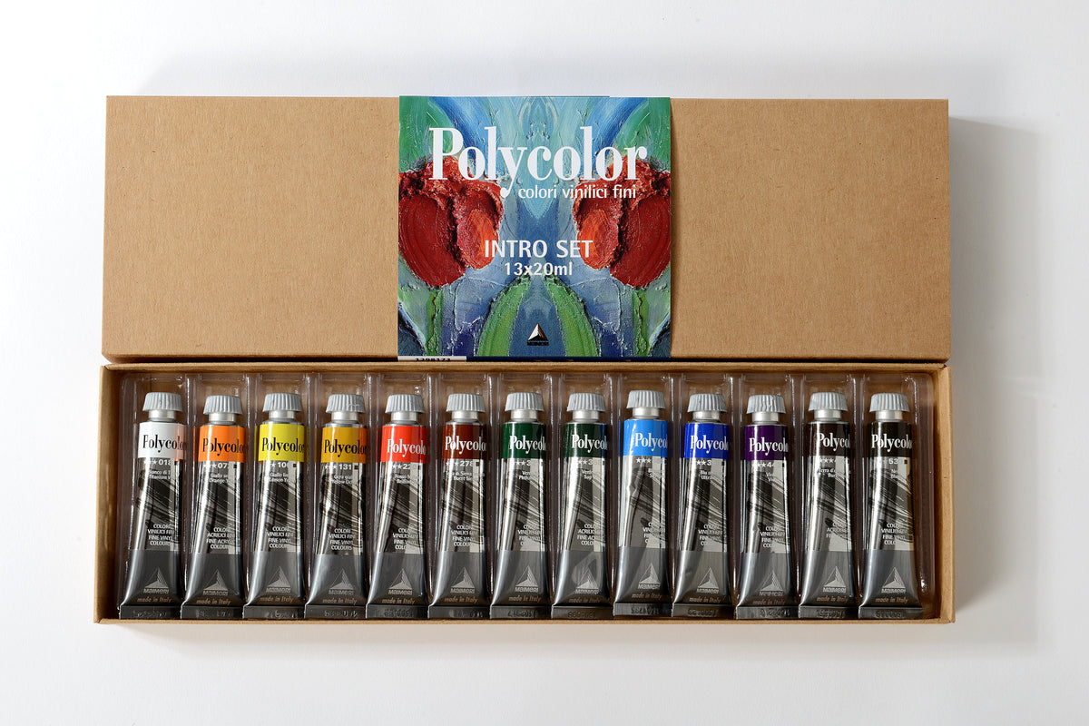 Sada akrylových farieb MAIMERI Polycolor – Intro 20 ml