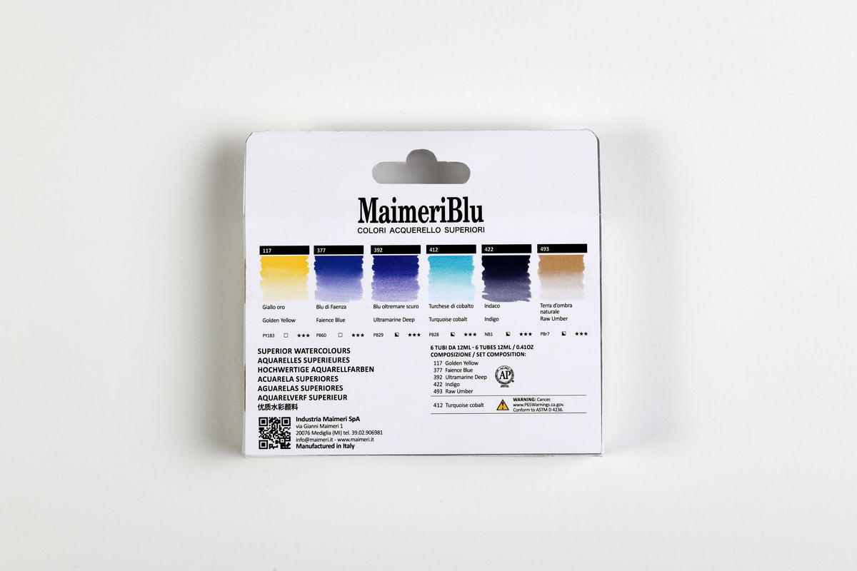 Sada akvarelových farieb MAIMERI Maimeri Blu