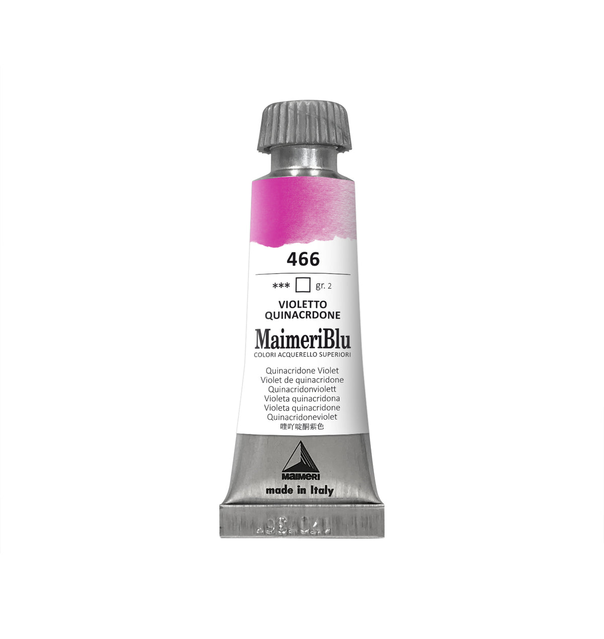 Profesionálna akvarelová farba MAIMERI Maimeri Blu 12 ml – ChinGridónová fialová