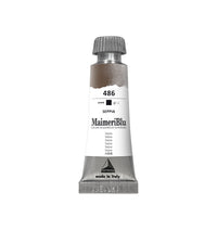 Profesionálna akvarelová farba MAIMERI Maimeri Blu 12 ml – Sépiová