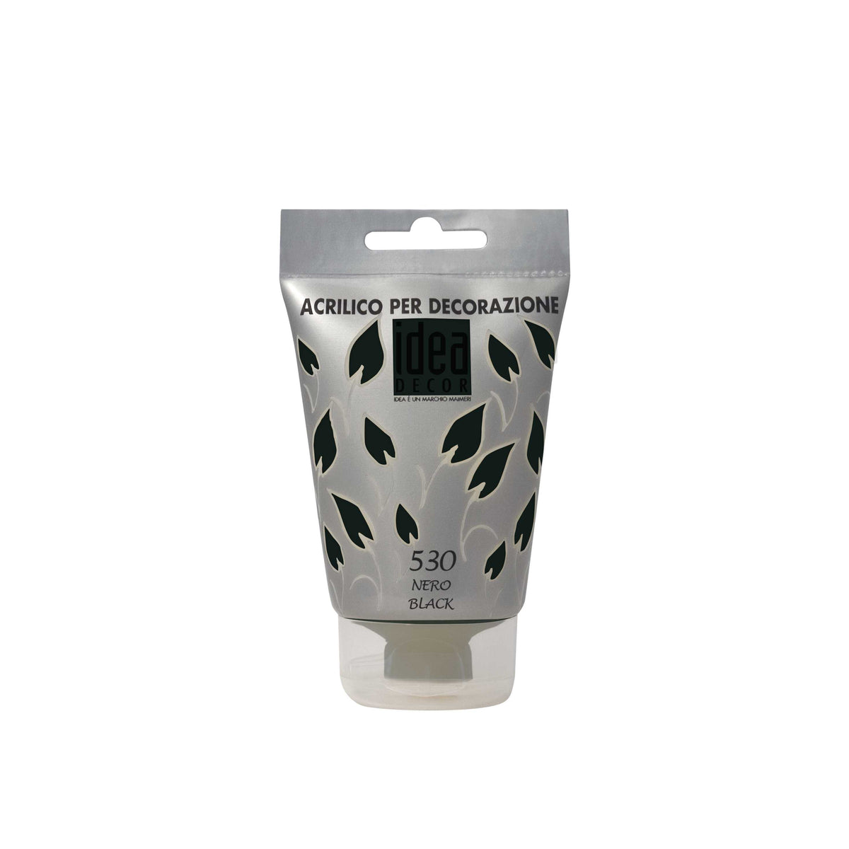 Dekoratívne akrylové farby MAIMERI Idea Decor 110 ml – Čierna