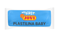 Mäkká prírodná plastelína JOVI My First 38 g modrá