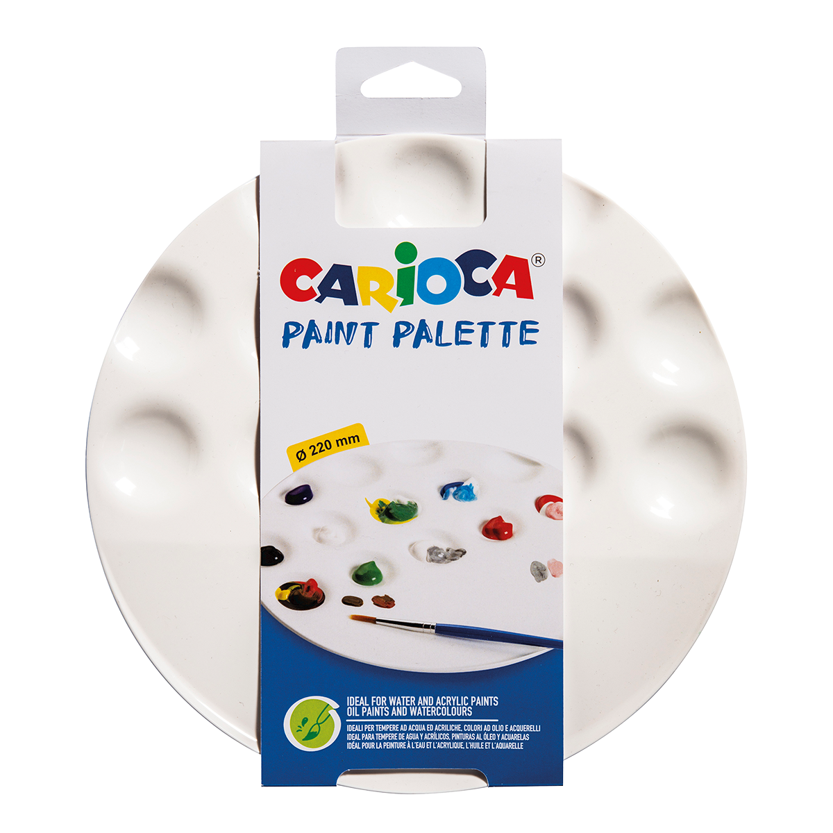 Maliarska paleta Carioca na 13 farieb