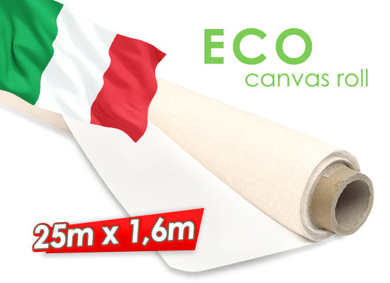 Maliarske plátno na rolke ECO 25 metrov | rôzne šírky — obrázok 1