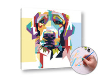 Maľovanie podľa čísel DOG LOVELY | nízka náročnosť — obrázok 3