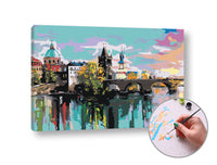 Maľovanie podľa čísel KARLOV MOST V PRAHE | stredná náročnosť — obrázok 2