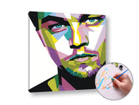 Maľovanie podľa čísel LEONARDO DICAPRIO | nízka náročnosť — obrázok 2