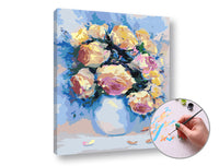 Maľovanie podľa čísel ROSES IN THE PASSION | nízka náročnosť — obrázok 3