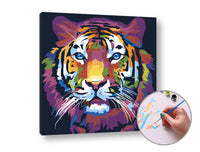 Maľovanie podľa čísel TIGER JUNGLE | nízka náročnosť — obrázok 1