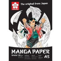 Manga blok SAKURA 250 g/m² A5 – A3 - 20 listov