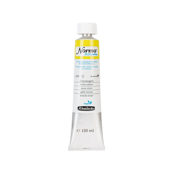 Olejové farby Schmincke Norma Blue 120 ml – 236 citrónovožltá
