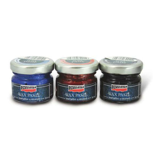 Metalická farebná vosková pasta 20 ml | rôzne farby — obrázok 9