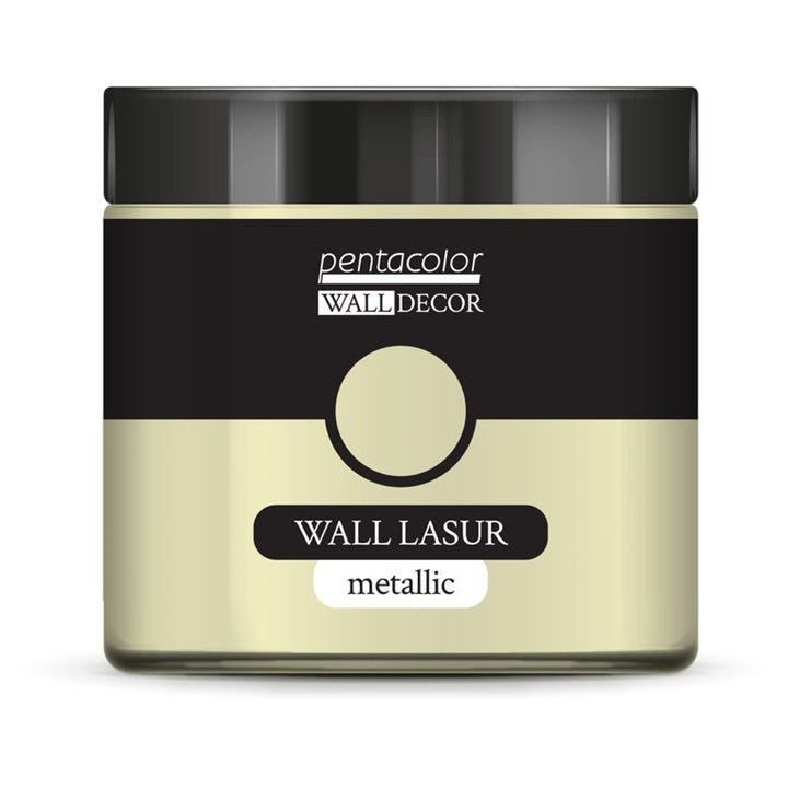 Metalická lazúra na stenu Wall Decor 500 ml – Perleťová biela